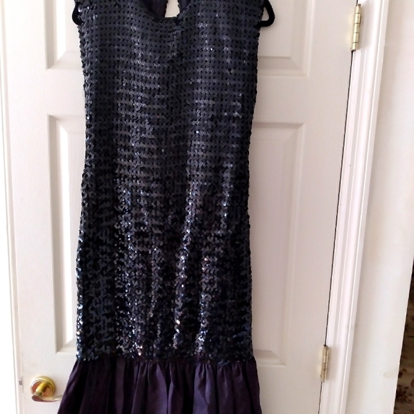 Women's black sequin dress - Picture 1 of 6